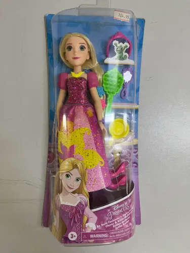 Boneca Princesas Disney Rapunzel Estilo Audaz E3048 Hasbro