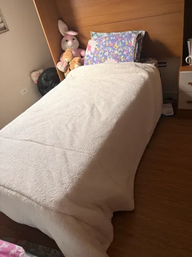 Cama de Solteiro - box e colchão separados 