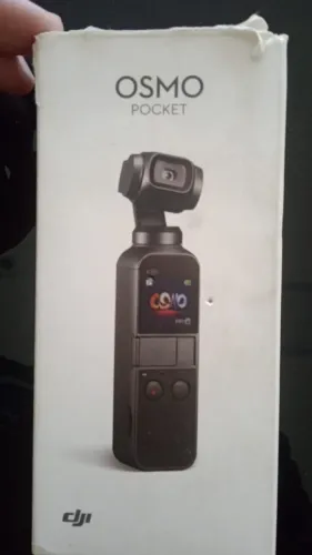 DJI Osmo Pocket de primeira geração com bastão extensor DJI Osmo Pocket Extension Rod