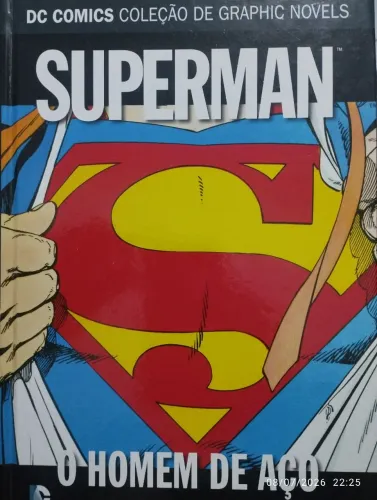 HQ quadrinhos DC Superman O Homem de Aço de John Byrne