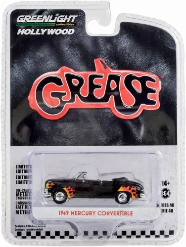 Greenlight 1/64 mercury 1949 grease. N hotwheels