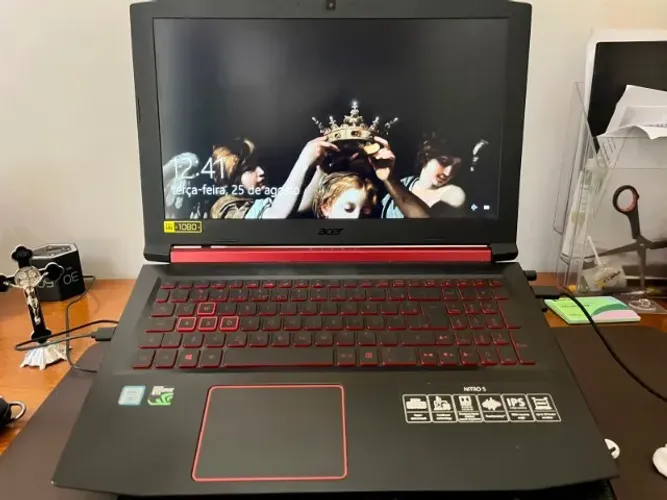 Notebook Acer Nitro 5 AN515-51-77FH | Core i7 | GTX 1050 4GB | SSD