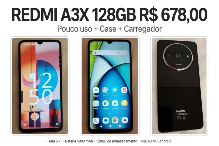 Celular semi-novo! ?