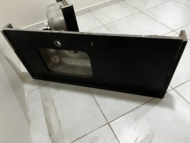 Pia e lavabo de mármore 