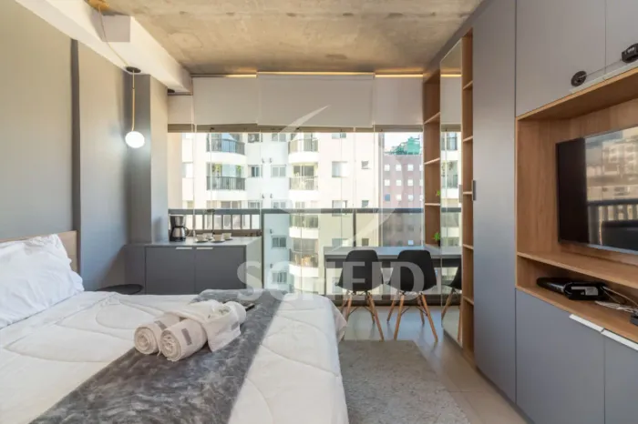 Apartamento á Venda no Jardins com 23m², 1 quarto.