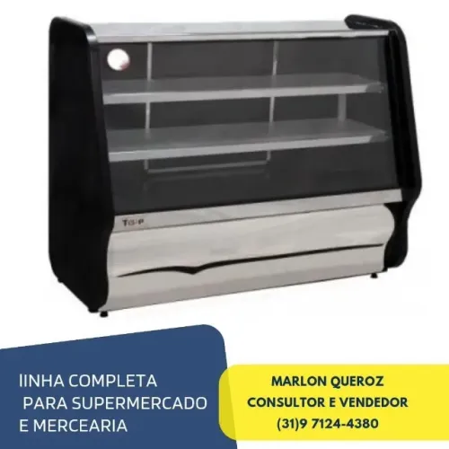 Balcão Refrigerado Expositor 2 Placas 1,25M Ormifrio