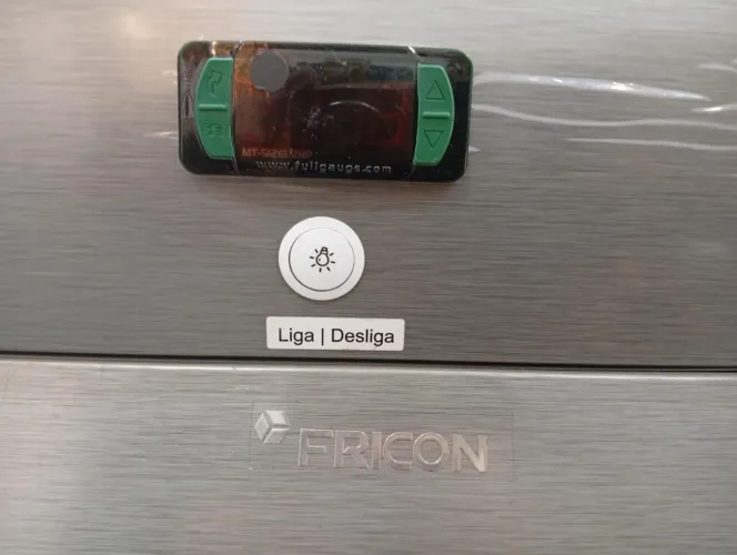 Freezer Fricon Acfm1450 Cor Preta/Prata 220v
