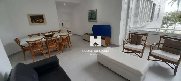 Apartamento para alugar, 110 m² por R$ 5.500,00/mês - Praia das Pitangueiras - Guarujá/SP
