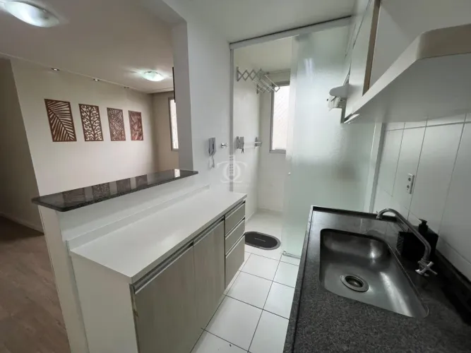 Apartamento para Locação em Mauá, Parque São Vicente, 2 dormitórios, 1 banheiro, 1 vaga