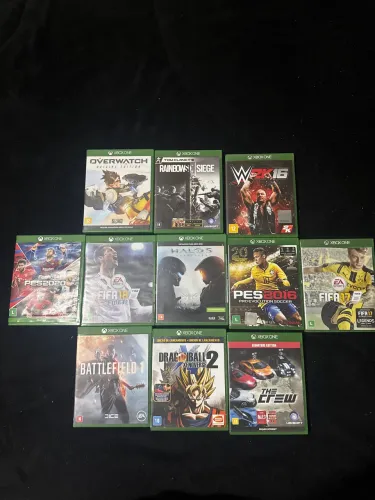 Vendo jogos de Xbox one