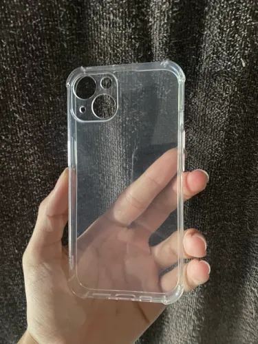 Capinha transparente para iPhone 13 resistente proteção silicone anti impacto