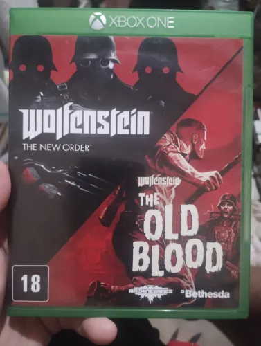 Jogo XBOXONE Wolfenstein THE New Order e Wolfenstein THE Old Blood Original 