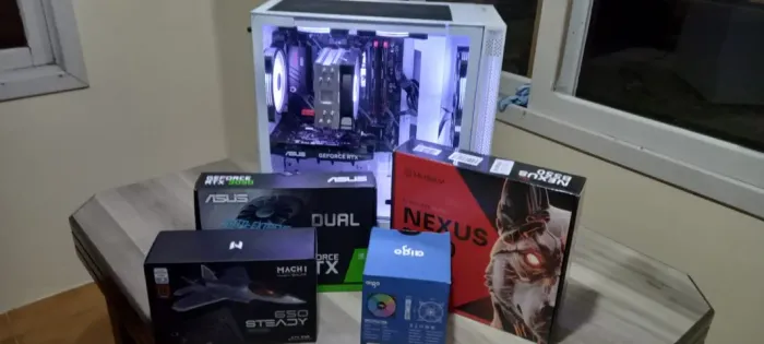 PC Gamer Barato Ryzen 5, RTX 3050, 16Gb Ram, SSd NVme Top