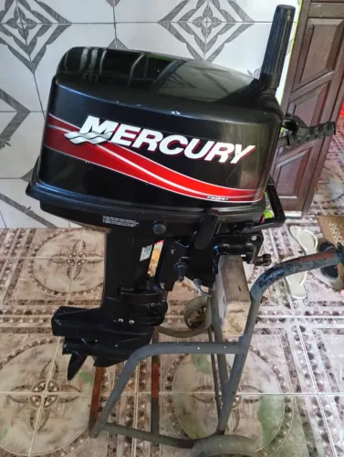 BARCO DE PESCA COMPLETO COM MOTOR MERCURY - PRONTO PARA USO!