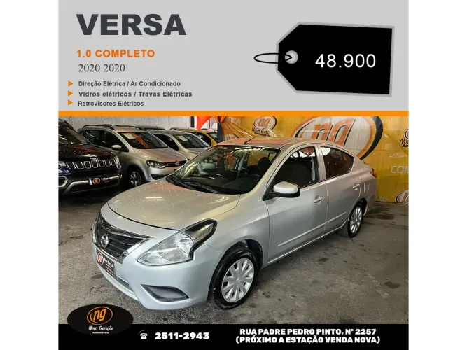 Nissan Versa 1.0 12V Flexstart 4P Mec. 2020