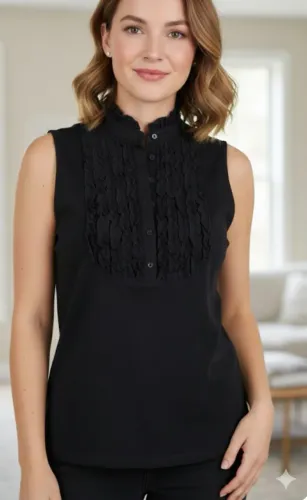 Ralph Lauren blusa malha Tam S (42) 70,00<br>ALTURA 65CM<br>BUSTO 57CM