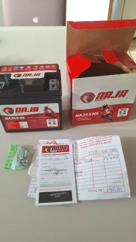 Bateria p/ moto Naja