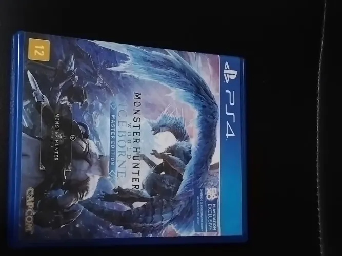 Monster Hunter Master edition ps4 aceito troca com volta