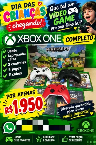 Video game Xbox One completo usado