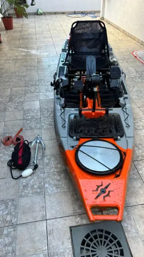 Caiaque de Pesca Iron -Personalizado COMPLETO - PARCELO EM 12X 