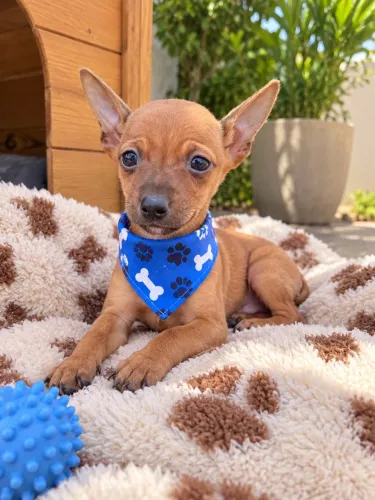 Pinscher macho n1 para você e sua família