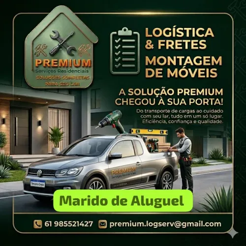 Marido de Aluguel Fretes e Montador de Móveis 