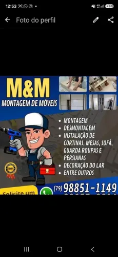 Montador de móveis profissional