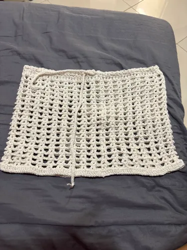 Saia crochê