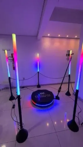 Plataforma de vídeo 360 para festas