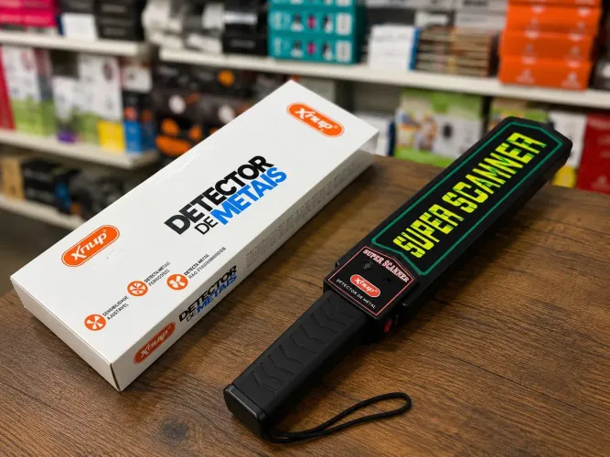 Detector de Metais Portátil Super Scanner para Segurança