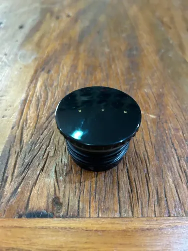 Tampa Tanque De Combustível Para Harley Davidson Preto