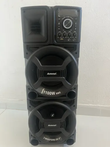 Caixa de som Amvox 1100w