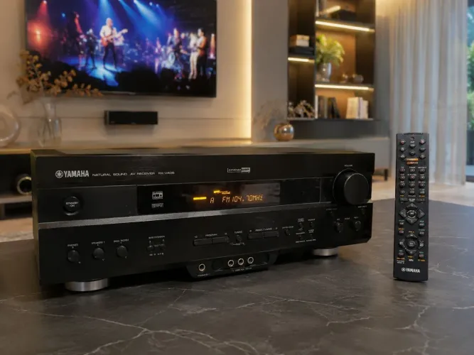 IMPERDÍVEL * Receiver Yamaha Natural Sound AV RX-V420 Impecável 