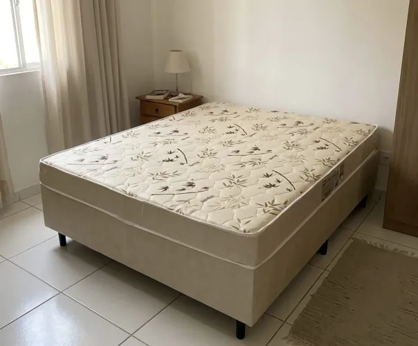 CAMA BOX CASAL CONJUGADA COMPLETA