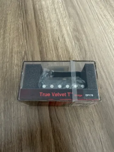 Captador Dimarzio Telecaster True Velvet Bridge Dp178bk