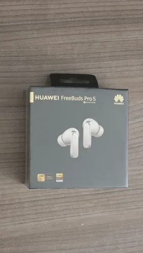 Fone Earbuds Huawei FreeBuds pro 5 Novo cor areia.