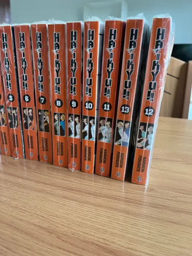 Haikyuu volumes 1 ao 12