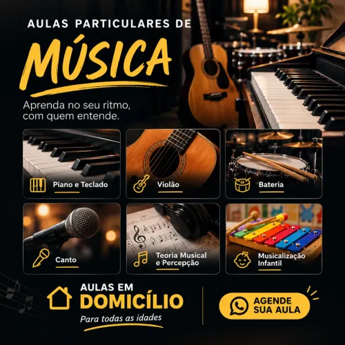 Aula de Música (particular) Niterói 