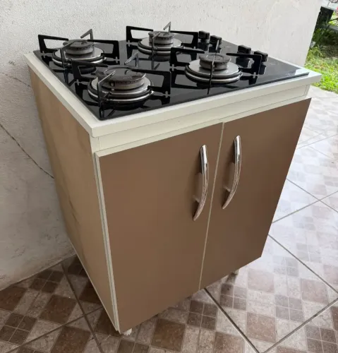 Vendo Fogão Cooktop Fischer + Balcão Novo !!