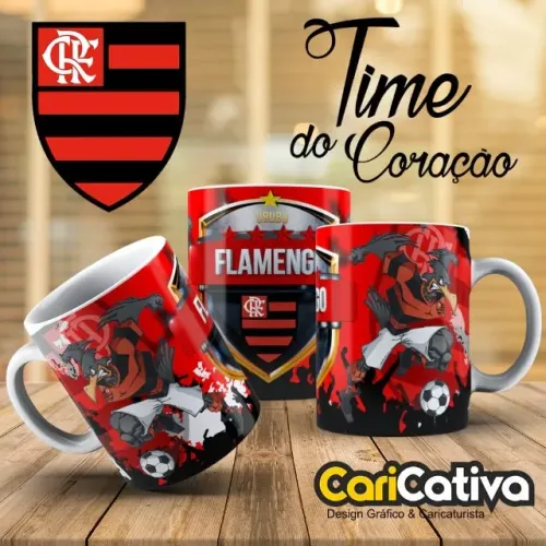 Canecas Times de Futebol Premium
