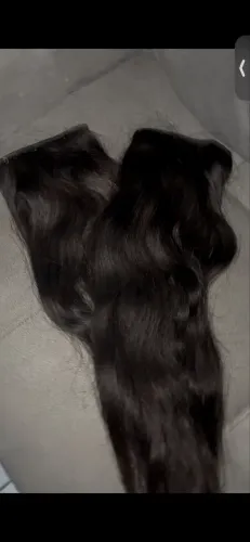 Duas telas Mega hair indiano humano