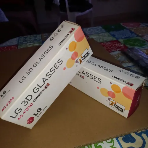 ÓCULOS 3D NOVOS LG