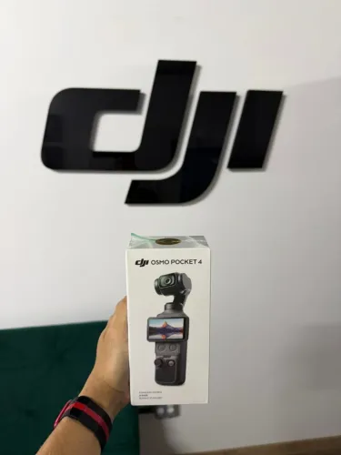 Estabilizador Dji Osmo Pocket 4 ANATEL BR - Lançamento novo