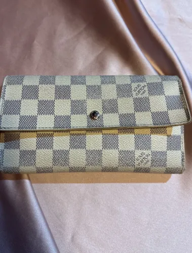 Carteira Louis vuitton Damier Azur