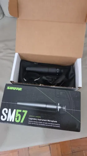 Microfone Shure SM57 original novo