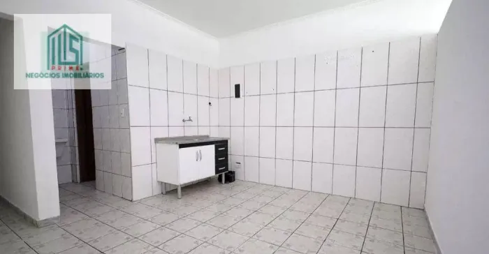 Kitnet com 1 dormitório para alugar, 48 m² por R$ 1.040,00/mês - Centro - Santo André/SP