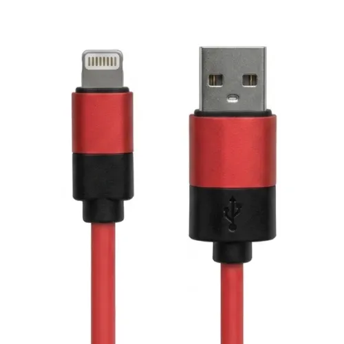 Cabo USB Lightning 90cm 2.4A Carga e Dados Sortido
