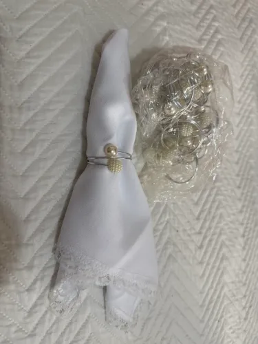 Porta guardanapo pérola 