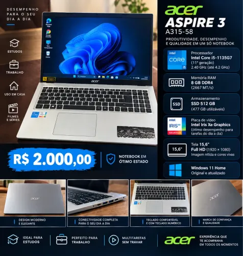 NOTEBOOK ACER ASPIRE 3