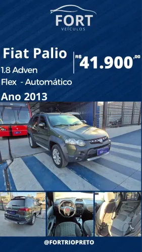 Fiat Palio Week. Adv. Dualogic 1.8 Flex 2013